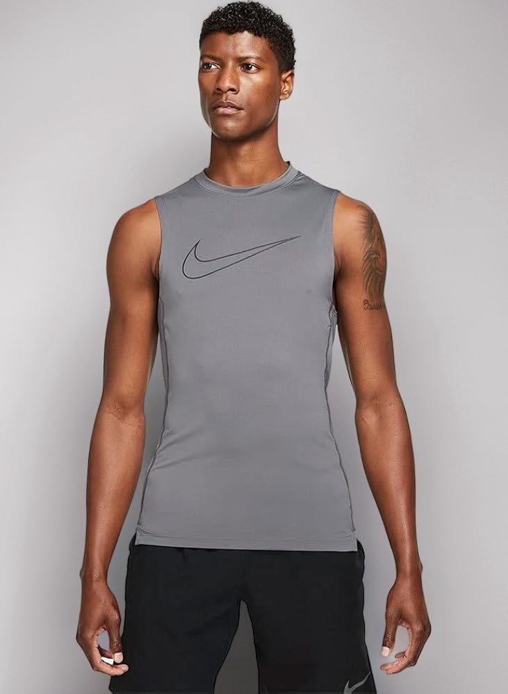 Nike Pro DRI-FITタンクトップ＆タイツセット M Nike Pro Men's Dri-FIT Sleeveless Tank Top CZ1184-100 White